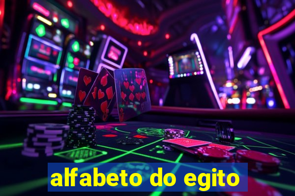 alfabeto do egito